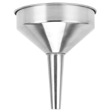 Imbuto spesso in acciaio inossidabile da 11 cm, argento