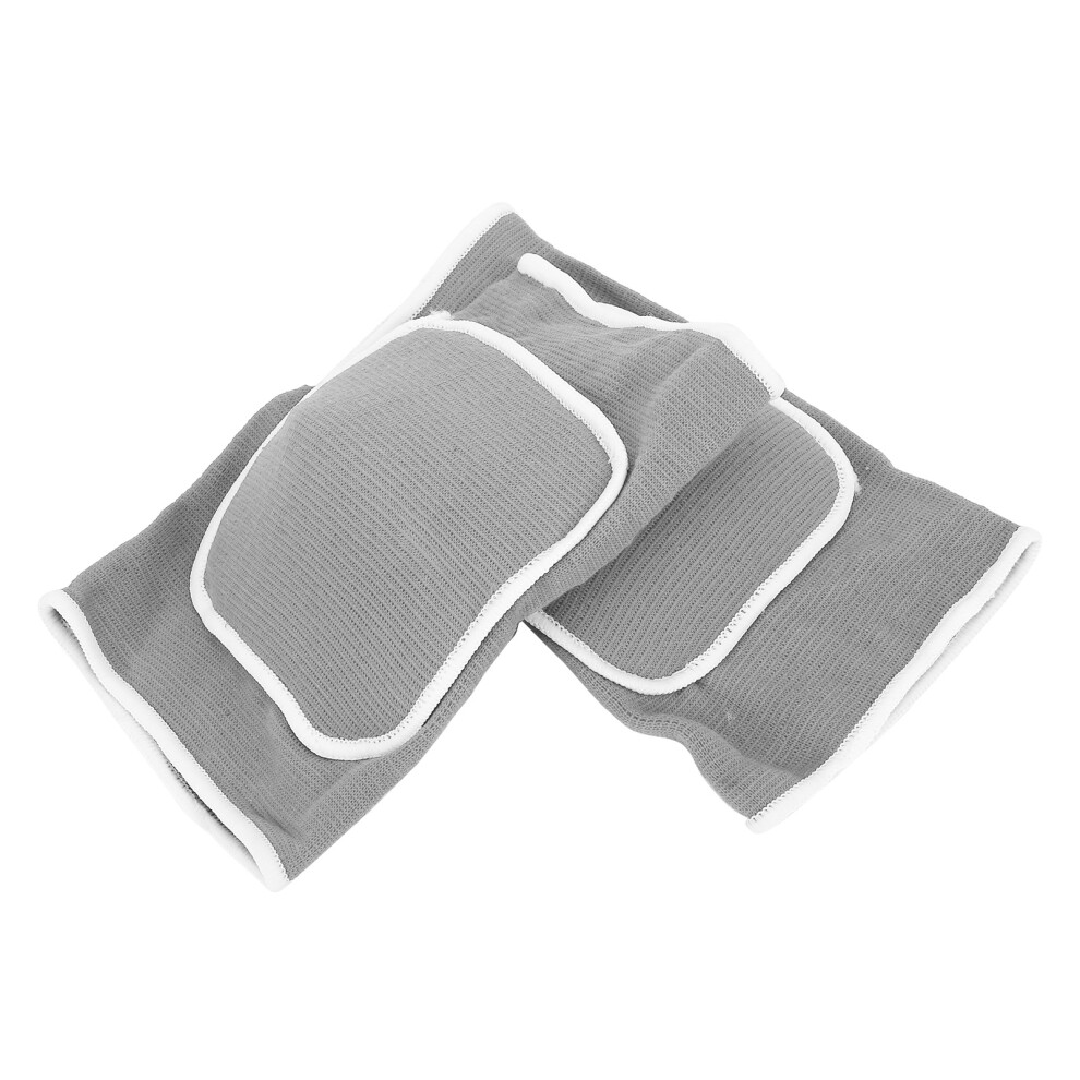 2Pcs Protective Knee Pads Thicken Sponge Brace Knee Guards For Dance Yoga Gymnastics Sports Gris 9321322699484