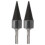 2Pcs Twist Firewood Splitter Wood Cone Punch Drill Bit Split Tool Hardware 32mm 2
