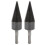 2Pcs Twist Firewood Splitter Wood Cone Punch Drill Bit Split Tool Hardware 32mm 1