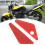 CB250 CB600 CB900 Hornet 250cc Pedana rossa 5