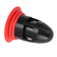 Noyau du drain de sol 1,2 oz Filtre PP noir-rouge