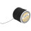 Cordon satiné en nylon noir 0.8mm queue-de-rat DIY nœudage 14