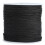 Cordon satiné en nylon noir 0.8mm queue-de-rat DIY nœudage 16