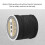 Cordon satiné en nylon noir 0.8mm queue-de-rat DIY nœudage 11