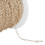 ExtenderKC 10 m CrossFlatChain doré 2,2  1,8  0,3 mm 6
