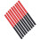 10 pezzi di matite da carpentiere a doppio nucleo rosso/blu 1 cm 17,5 cm 11