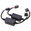 2 pièces décodeur LED H7 anti-scintillement DC9-16V 30 cm ABS 15