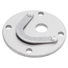 Plaque en fonte pour compresseur d'air languette en U de 3/8 po