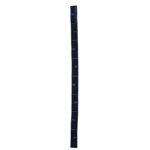 Bande de résistance bleue 90 cm - ceinture de yoga 1
