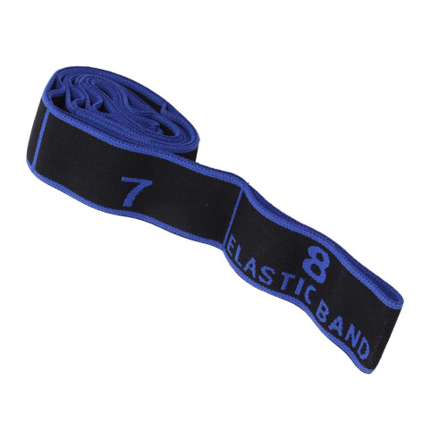 Bande de résistance bleue 90 cm - ceinture de yoga 2
