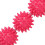 Rullo massaggiante con 3 palline (Rose Red) in plastica 8