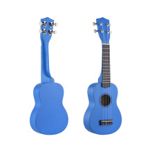 Ukulélé soprano coloré de 21 pouces, bois de tilleul 14 oz