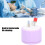 Support violet en ABS pour fichiers Endo – porte-éponge 4