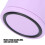 Support violet en ABS pour fichiers Endo – porte-éponge 10