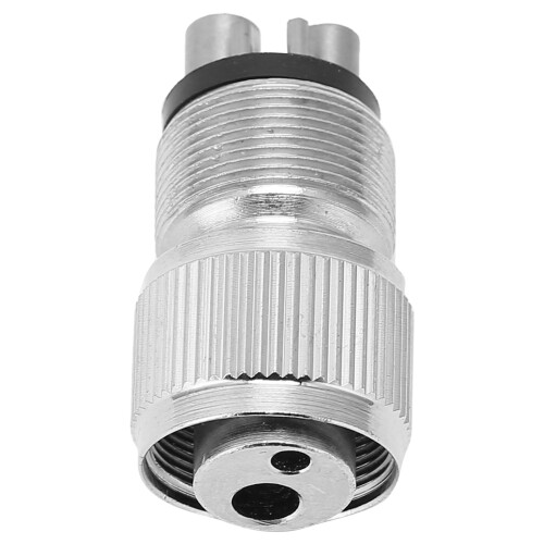 Adaptateur de pièce à main en acier inoxydable, 4 à 2 trous 2