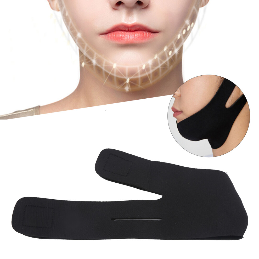 Elastic Thin Face Lift Bandage V Line Women Chin Cheek Lift Up Belt Facial Massage Strap