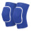 1 paio di ginocchiere 8,1 in x 5,3 in cotone+spugna blu 2
