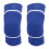 1 paio di ginocchiere 8,1 in x 5,3 in cotone+spugna blu 1