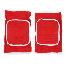 1 paio di ginocchiere rosse 8.1x5.3in 105g spugna spessa