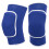 1 paio di ginocchiere 8,1 in x 5,3 in cotone+spugna blu 14