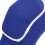 1 paio di ginocchiere 8,1 in x 5,3 in cotone+spugna blu 9