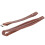 2 pezzi caffè PU spallacci a fisarmonica 16-120Bass 83-110cm 5