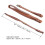 2 pezzi caffè PU spallacci a fisarmonica 16-120Bass 83-110cm 12