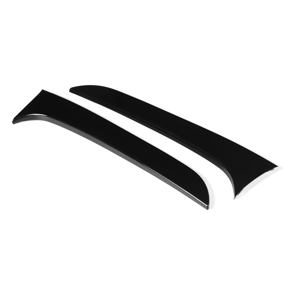 2Pcs Rear Window Side Spoiler Canard Wing Glossy Replacement For 1 Series F20 F21 2012-2019 Black 4621322708144