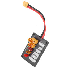 Scheda di ricarica parallela XT60 LiPo 2S-6S ABS 14AWG
