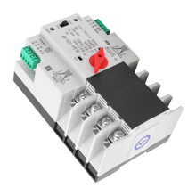 Automatic Transfer Switch Din Rail Mounted 4P 3‑Phase 4‑Wire Uninterruptible Power Control 400V80A