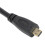 Câble d'extension HDMI A vers D 1.4V 1 m PVC noir 10