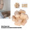 Casse-tête en bois à emboîtement 9