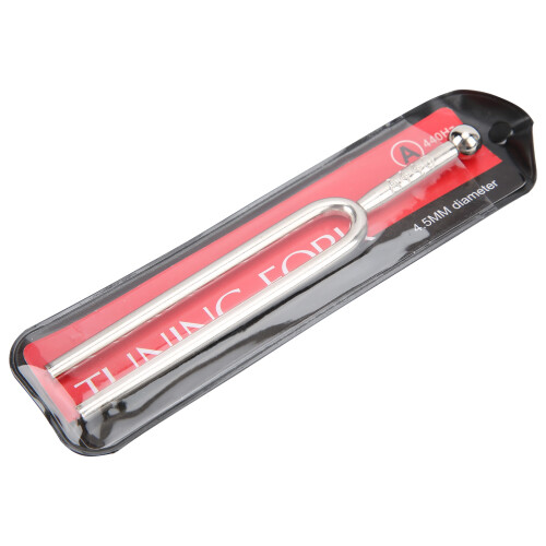 Diapasone 440 Hz Standard A Inox Argento 120 mm 1