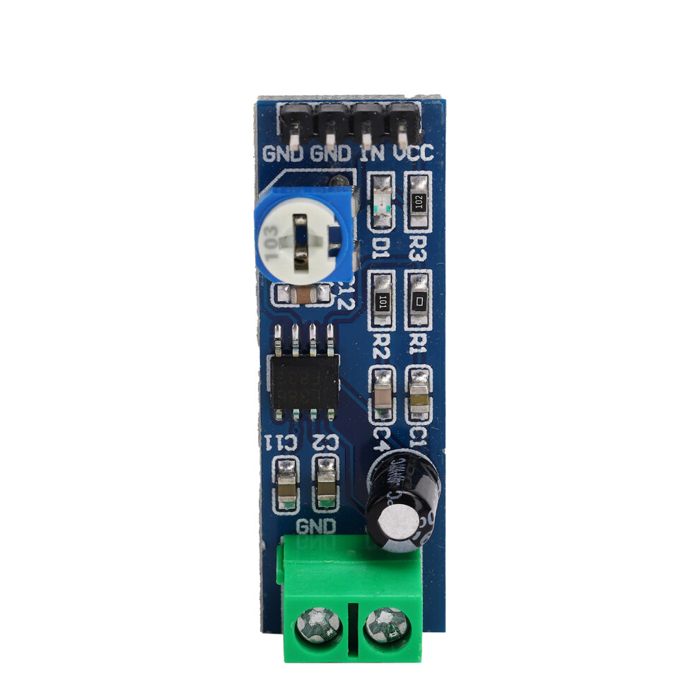 Lm386 Power Amplifier Board 200 Times Gain Mono Audio Power Amplifier Module 5V-12V 7601322711945