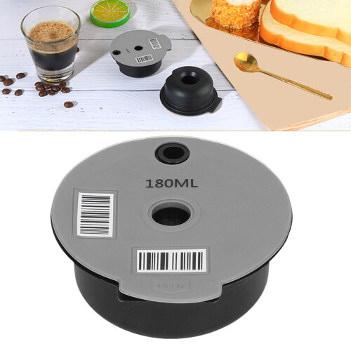 Filtro riutilizzabile per capsule di caffè 180 ml Grigio-nero