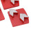 3 pezzi di scarpe diamantate rosse 30# denti a freccia 3