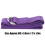 Sangle de yoga en coton violet 183  3,8 cm Boucle en D 11