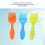 Set da 3 pennelli in silicone per barbecue, -40-230C, 76 g 12