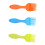 Set da 3 pennelli in silicone per barbecue, -40-230C, 76 g 15