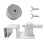 Support de gouttière pour Mini Dish, angle réglable. 3