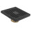 Highgrade Scarico a pavimento antico, 1010 cm Nero 15