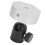 Testa a sfera in alluminio & set di adattatori per montaggio Mini Silver 9