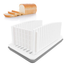Guide de découpe du pain plateau détachable en plastique PP