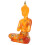 Buddha seduto - Resina trasparente, 18x11,5x6 cm 14