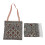 Ensemble sac et serviette de plage Type 2 - coton QuickDry bleu marine 2
