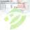 Set di 5 sagome per trapuntatura, verde trasparente 4