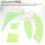 Set di 5 sagome per trapuntatura, verde trasparente 3