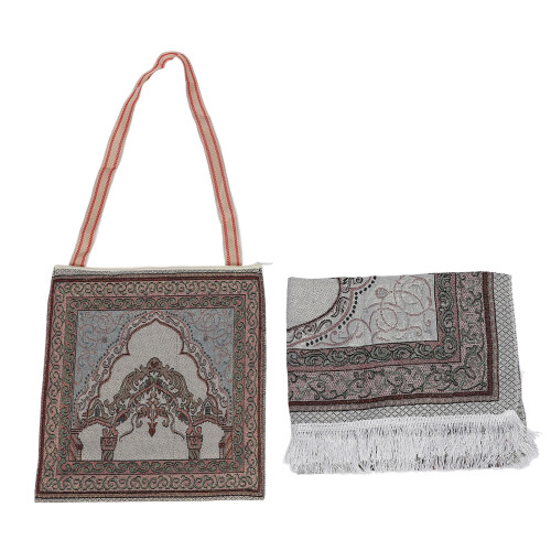 Type 1 Coton Séchage rapide Sac pour serviette de plage rayé Taille L 1