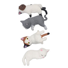 4PCS Cute Car Interior Decor Resin Mini Cute Car Funny Automotive Interior Decoration for Party